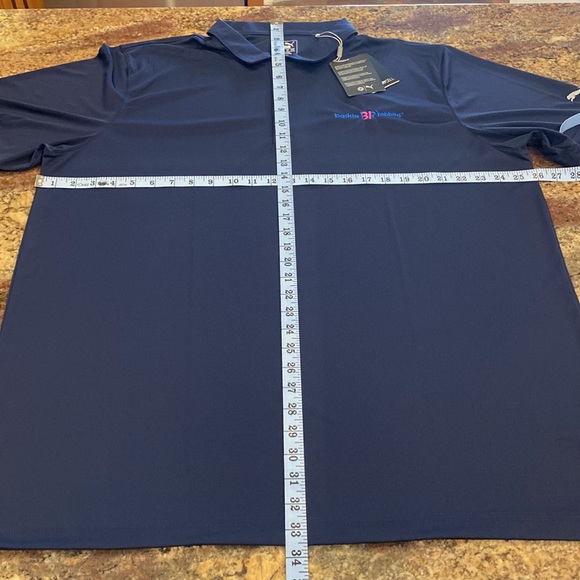 Men’s XXL PUMA Icon Golf Polo in Peacoat, New w/Tags, Baskin31Robbins Promo item - Picture 4 of 11